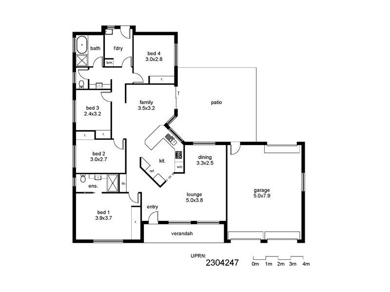 14 Wonkana Road, Glenfield Park NSW 2650 Floorplan