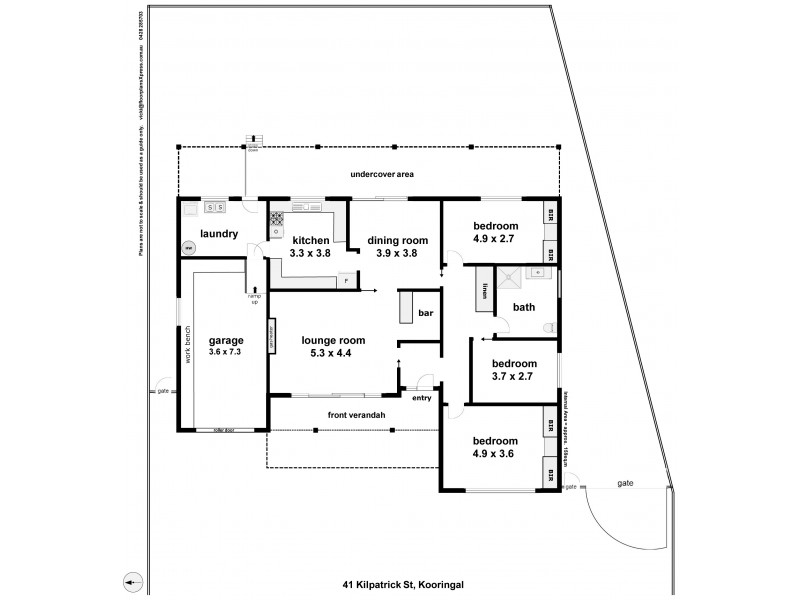 41 Kilpatrick Street, Kooringal NSW 2650 Floorplan