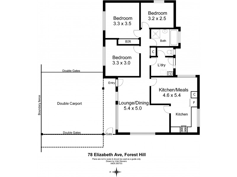78 Elizabeth Avenue, Forest Hill NSW 2651 Floorplan