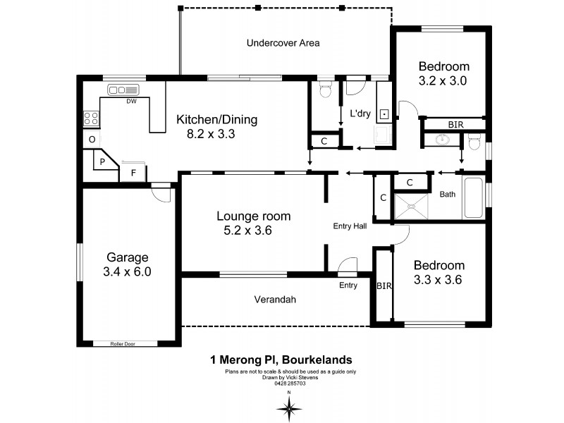 1 Merong Place, Bourkelands NSW 2650 Floorplan