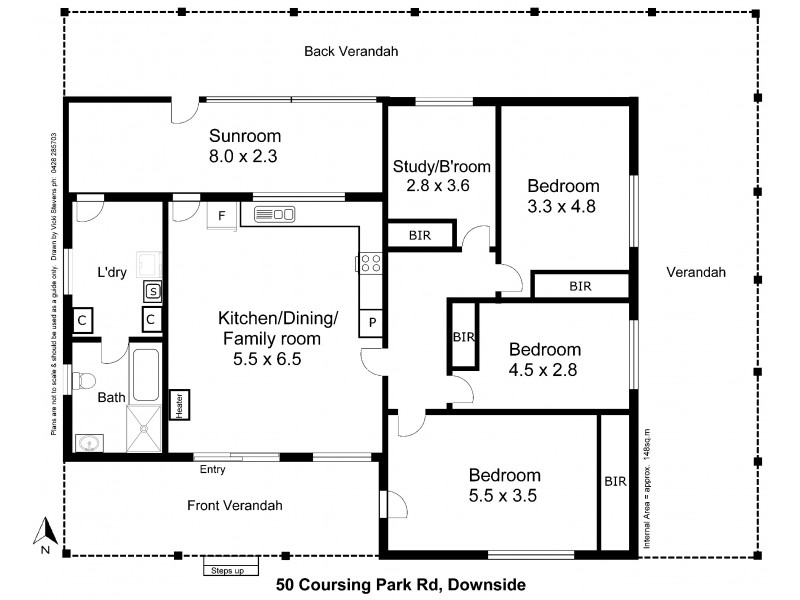 50 Coursing Park Road, Wagga Wagga NSW 2650 Floorplan