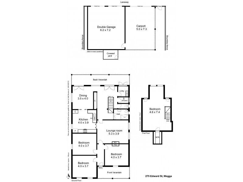 275 Edward Street, Wagga Wagga NSW 2650 Floorplan