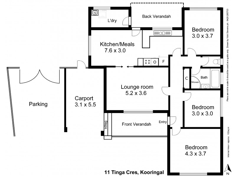 11 Tinga Crescent, Kooringal NSW 2650 Floorplan