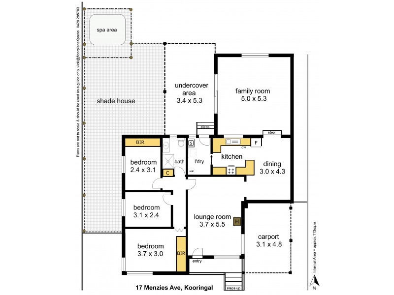 17 Menzies Avenue, Kooringal NSW 2650 Floorplan