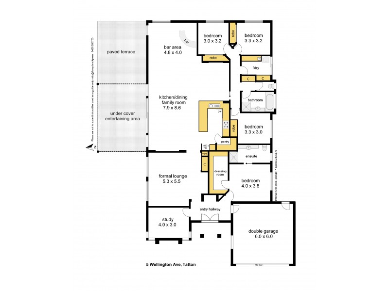 5 Wellington Avenue, Tatton NSW 2650 Floorplan