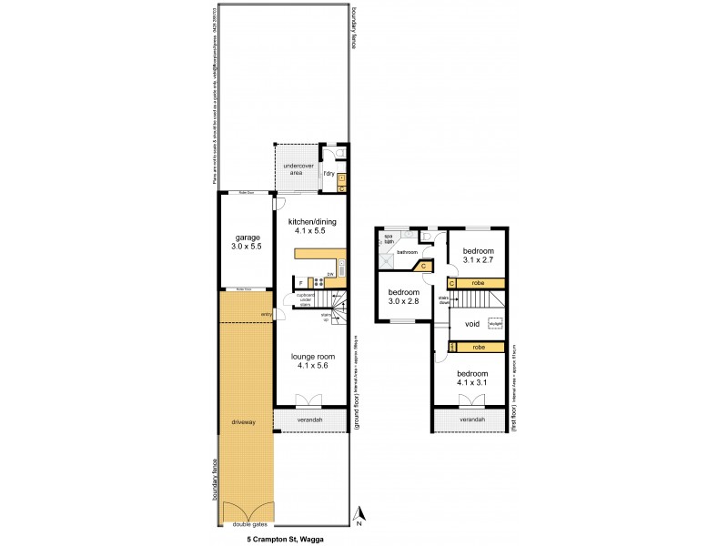 5 Crampton Street, Wagga Wagga NSW 2650 Floorplan