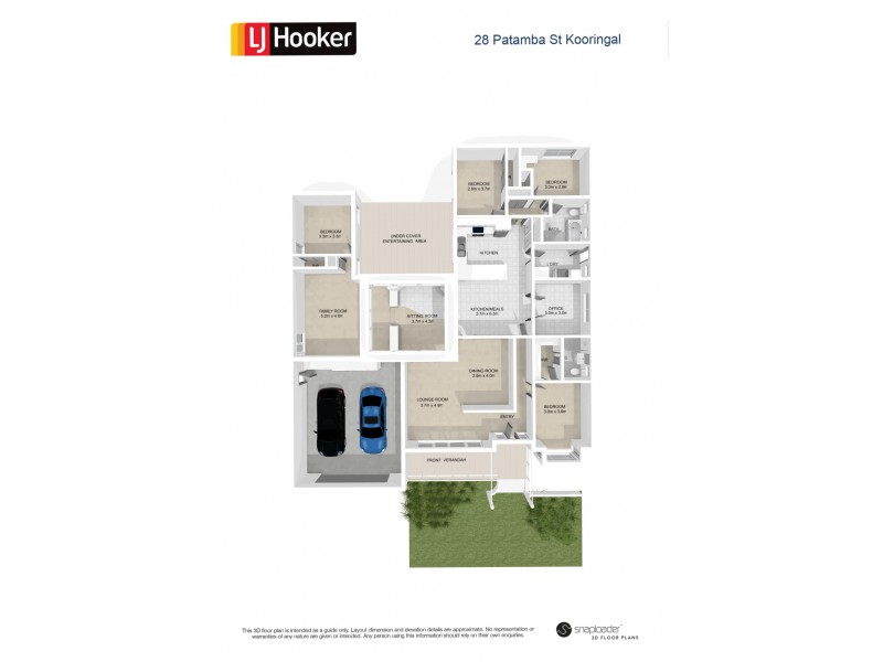 28 Patamba Street, Kooringal NSW 2650 Floorplan