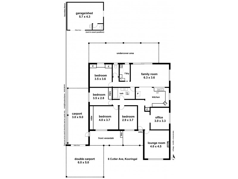 6 Cutler Avenue, Kooringal NSW 2650 Floorplan