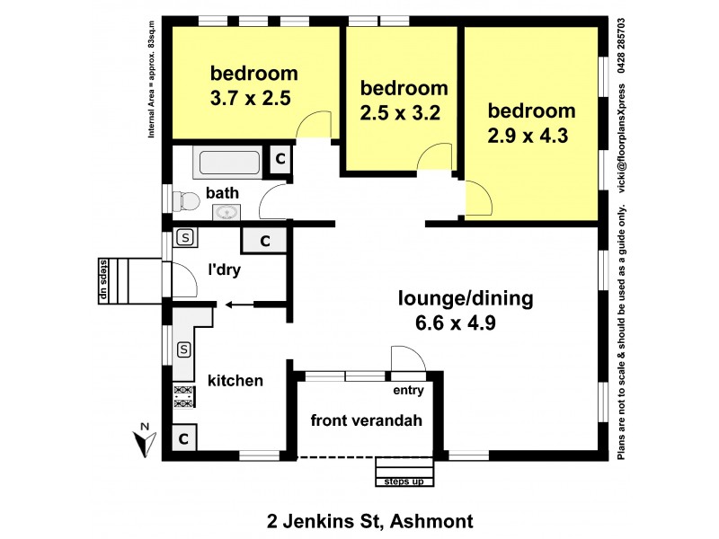 2 Jenkins Street, Ashmont NSW 2650 Floorplan