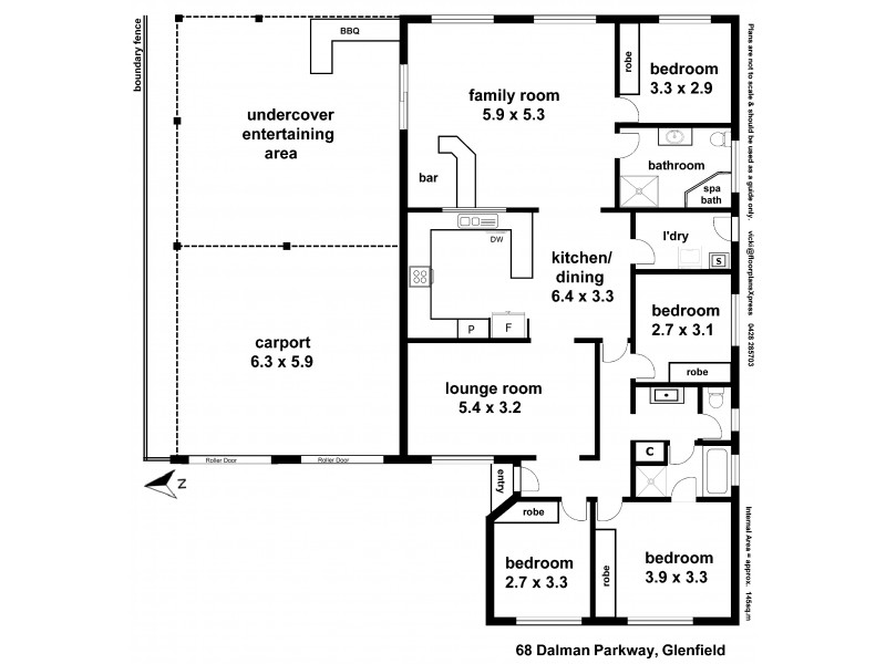 68 Dalman Parkway, Glenfield Park NSW 2650 Floorplan