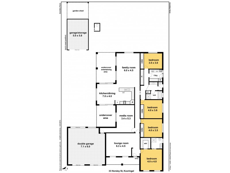 33 Horsley Street, Kooringal NSW 2650 Floorplan