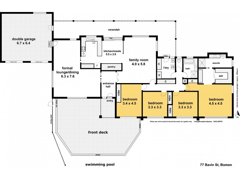 77 Bavin Road, North Wagga Wagga NSW 2650 Floorplan
