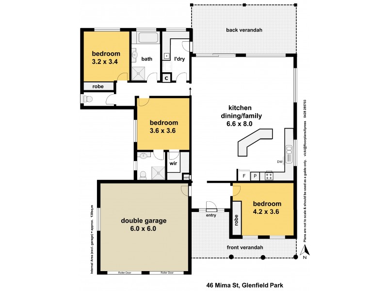 46 Mima Street, Glenfield Park NSW 2650 Floorplan