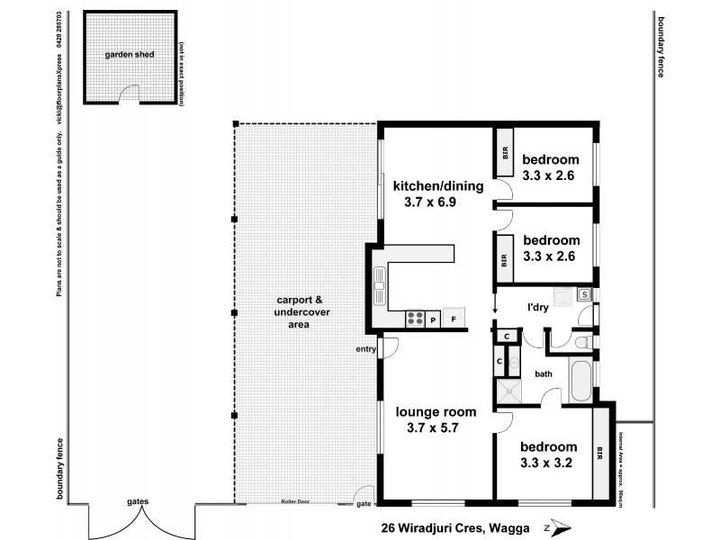 26 Wiradjuri Crescent, Wagga Wagga NSW 2650 Floorplan