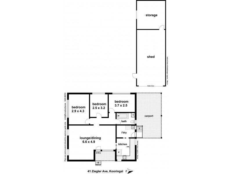 41 Ziegler Avenue, Kooringal NSW 2650 Floorplan