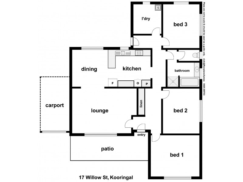 17 Willow Street, Kooringal NSW 2650 Floorplan