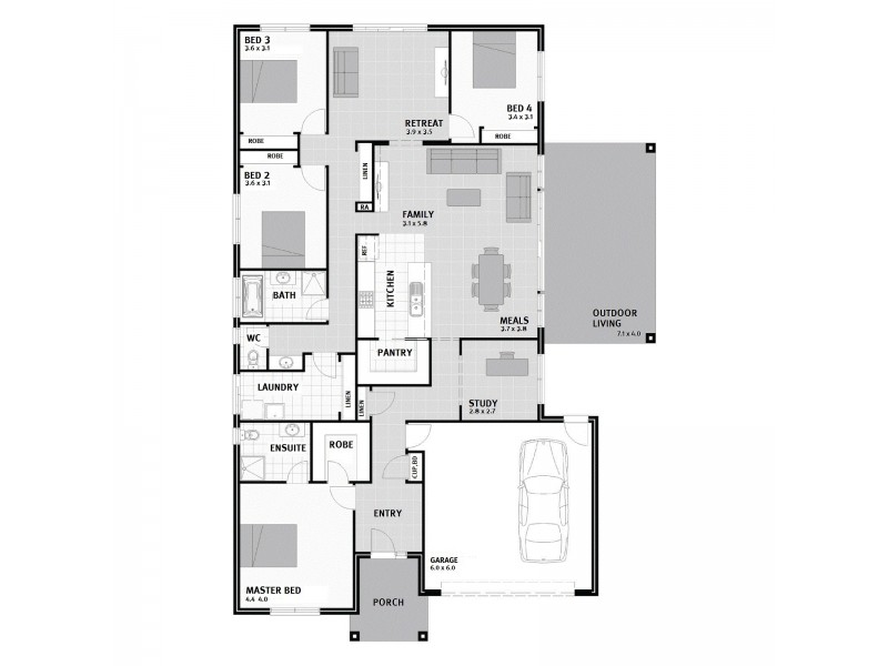 2 Paradise Drive, Gobbagombalin NSW 2650 Floorplan