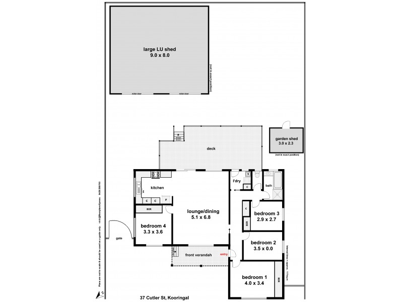 37 Cutler Avenue, Kooringal NSW 2650 Floorplan