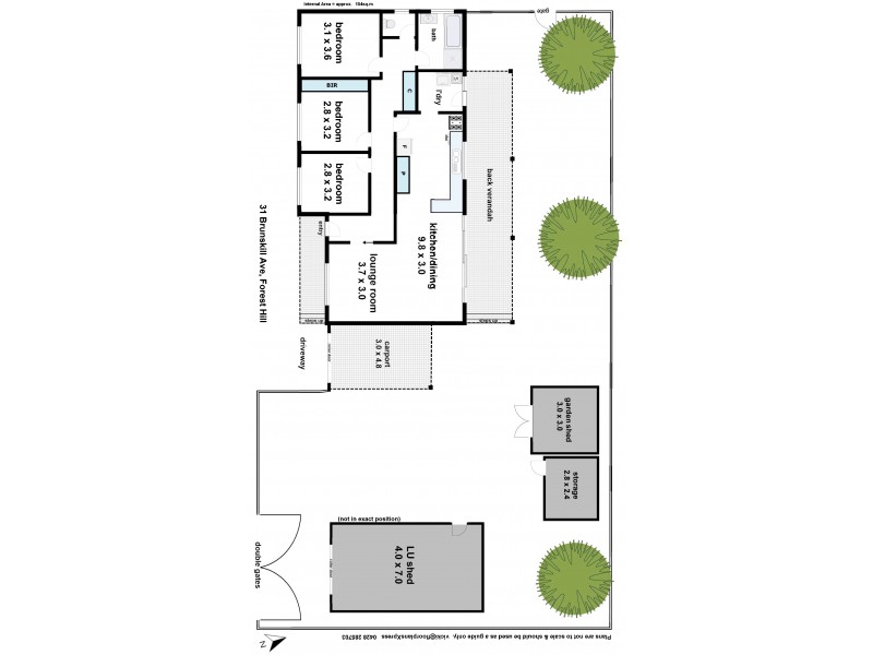 31 Brunskill Avenue, Forest Hill NSW 2651 Floorplan