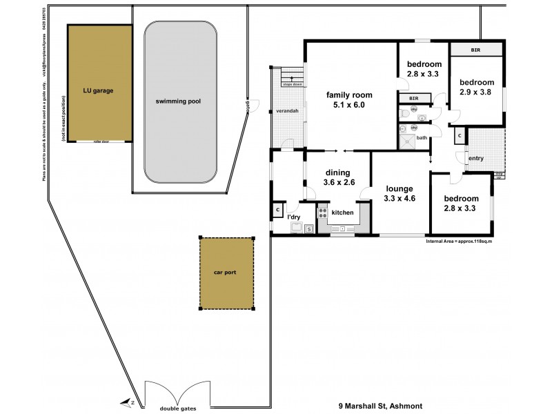9 Marshall Street, Ashmont NSW 2650 Floorplan