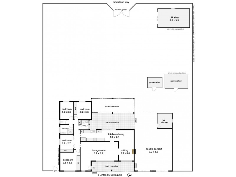 8 Linton Street, Collingullie NSW 2650 Floorplan