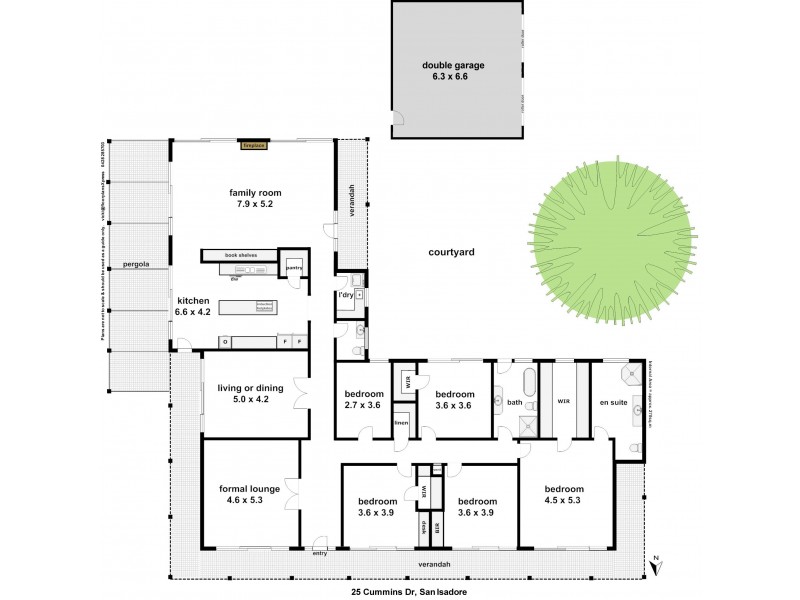 25 Cummins Drive, San Isidore NSW 2650 Floorplan