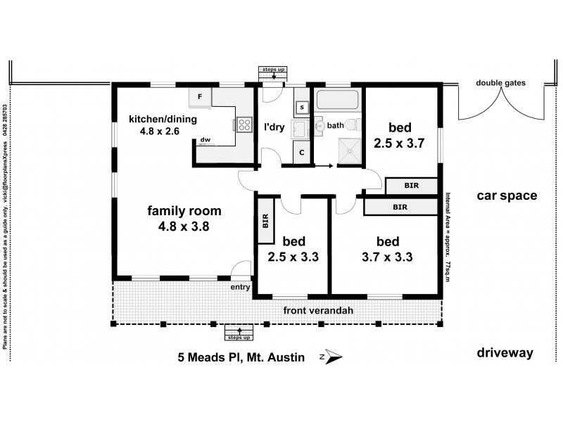 5 Meads Place, Mount Austin NSW 2650 Floorplan