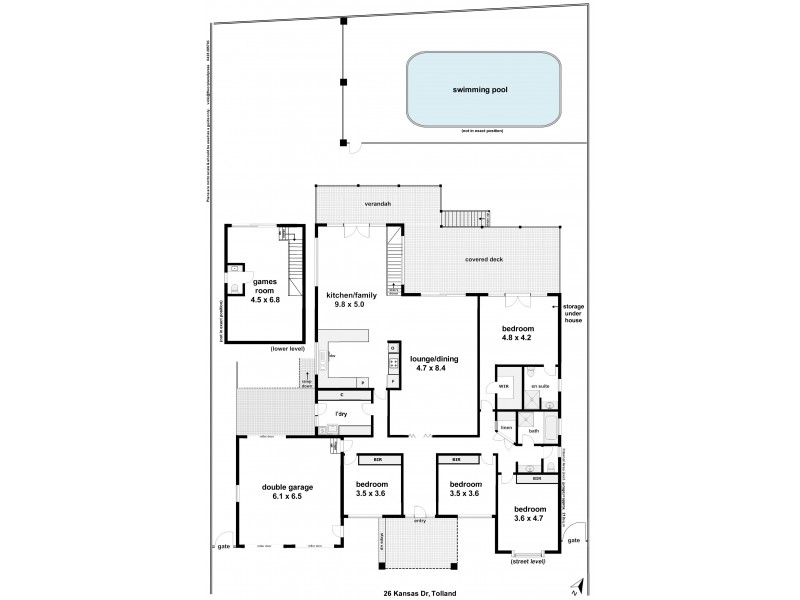 26 Kansas Drive, Tolland NSW 2650 Floorplan