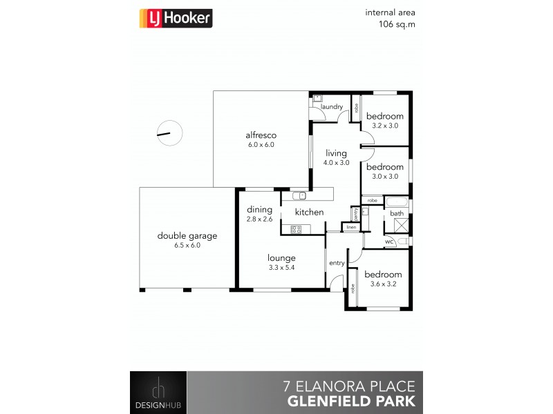7 Elanora Place, Glenfield Park NSW 2650 Floorplan