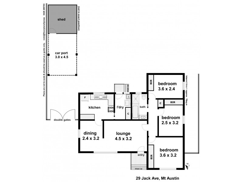 29 Jack Avenue, Mount Austin NSW 2650 Floorplan