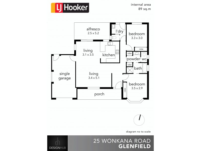 25 Wonkana Road, Glenfield Park NSW 2650 Floorplan
