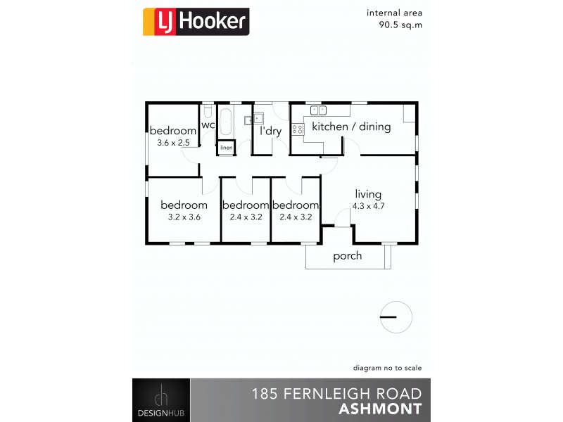 185 Fernleigh Road, Ashmont NSW 2650 Floorplan