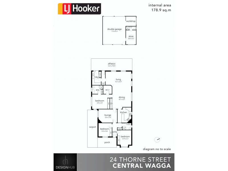 24 Thorne Street, Wagga Wagga NSW 2650 Floorplan