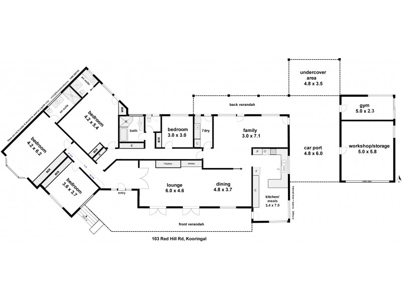 103 Red Hill Road, Kooringal NSW 2650 Floorplan