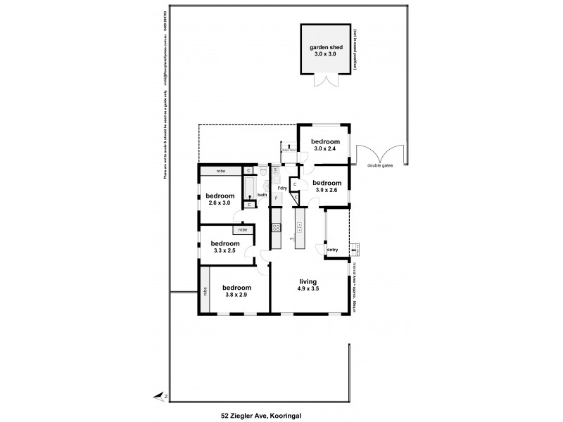 52 Ziegler Avenue, Kooringal NSW 2650 Floorplan