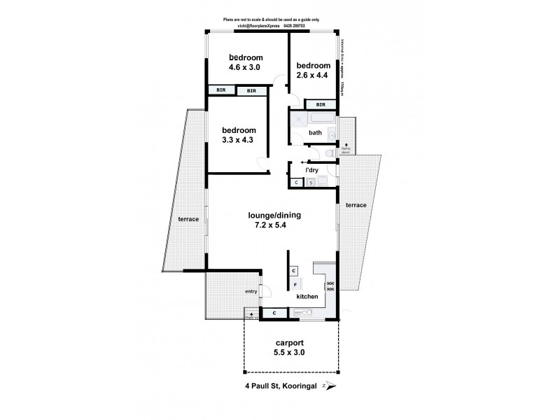 4 Paull Street, Kooringal NSW 2650 Floorplan