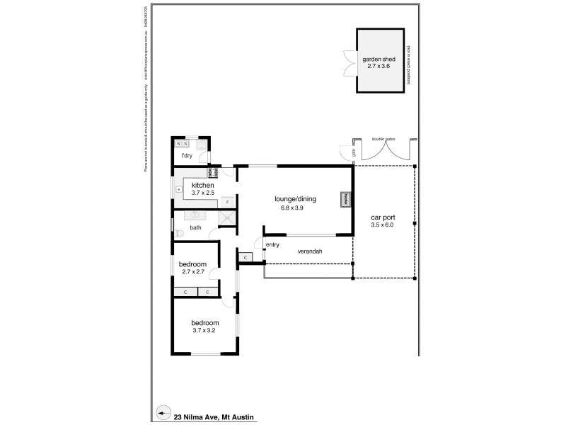 23 Nilma Avenue, Mount Austin NSW 2650 Floorplan