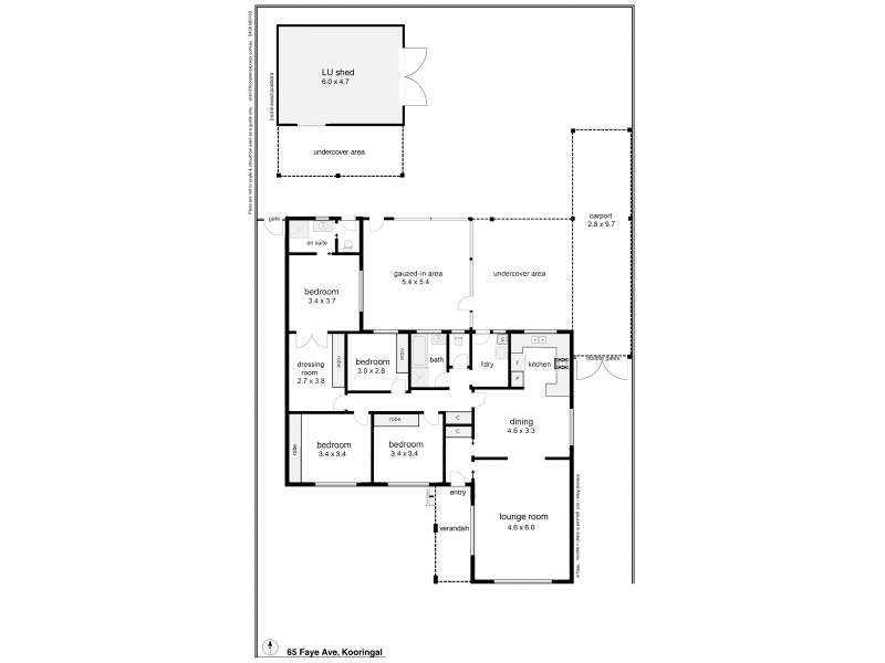 65 Fay Avenue, Kooringal NSW 2650 Floorplan