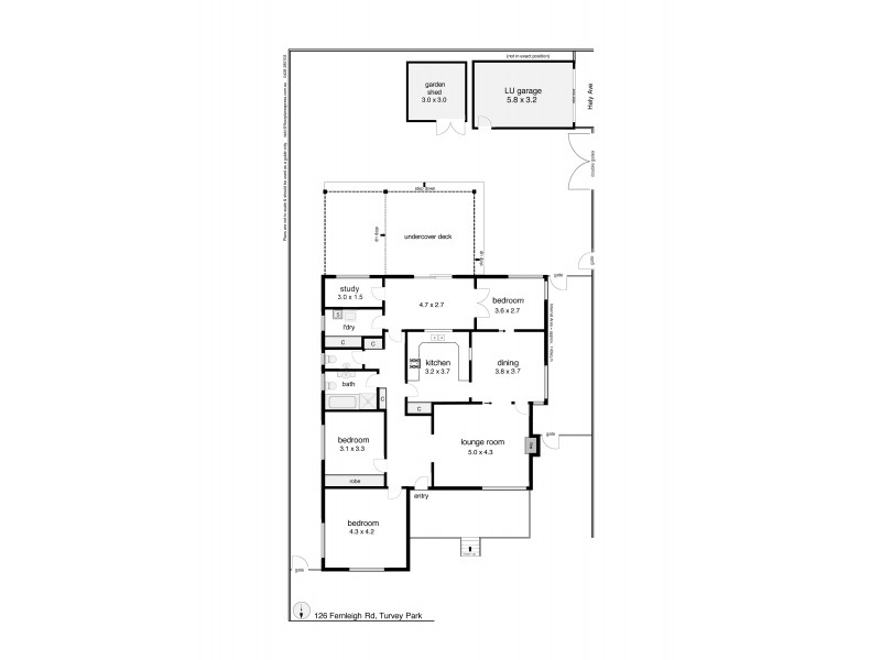 126 Fernleigh Road, Mount Austin NSW 2650 Floorplan