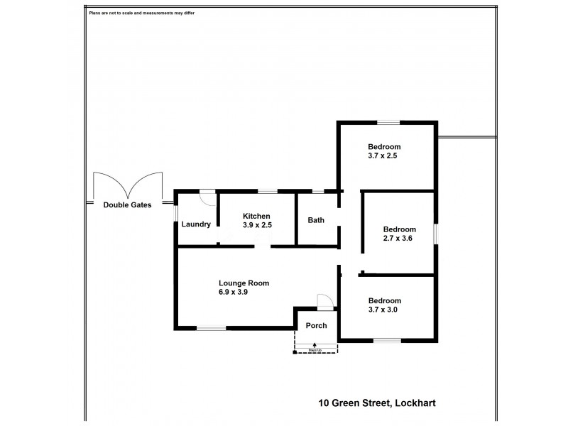 10 Green Street, Lockhart NSW 2656 Floorplan