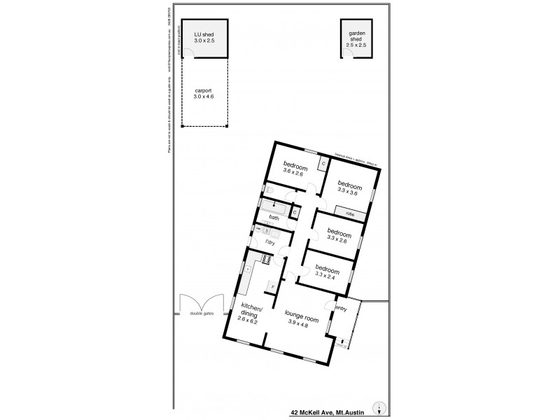 42 McKell Avenue, Mount Austin NSW 2650 Floorplan