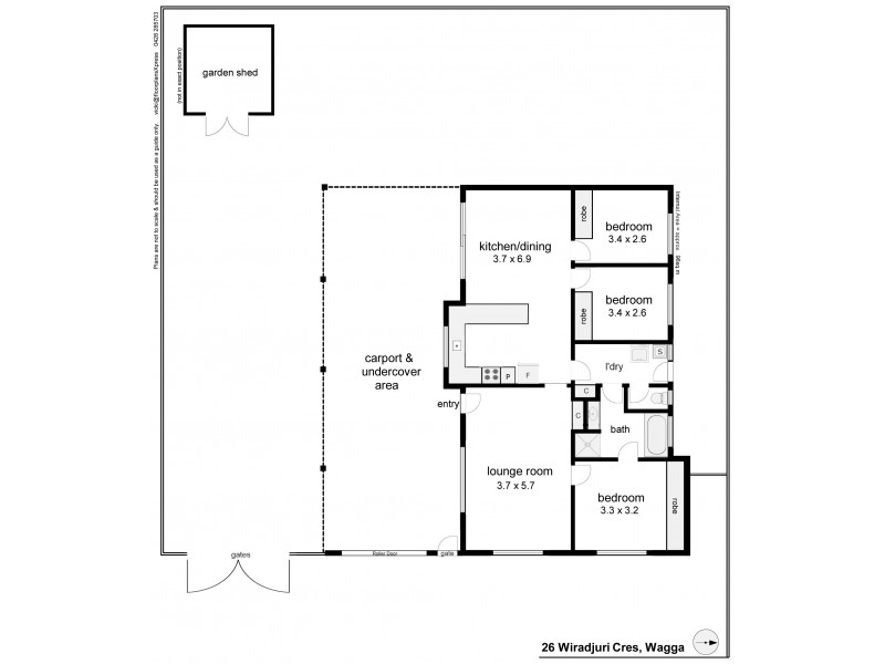 26 Wiradjuri Crescent, Wagga Wagga NSW 2650 Floorplan