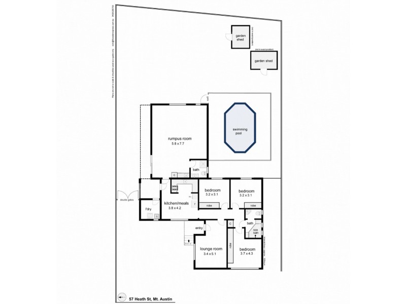 57 Heath Street, Mount Austin NSW 2650 Floorplan