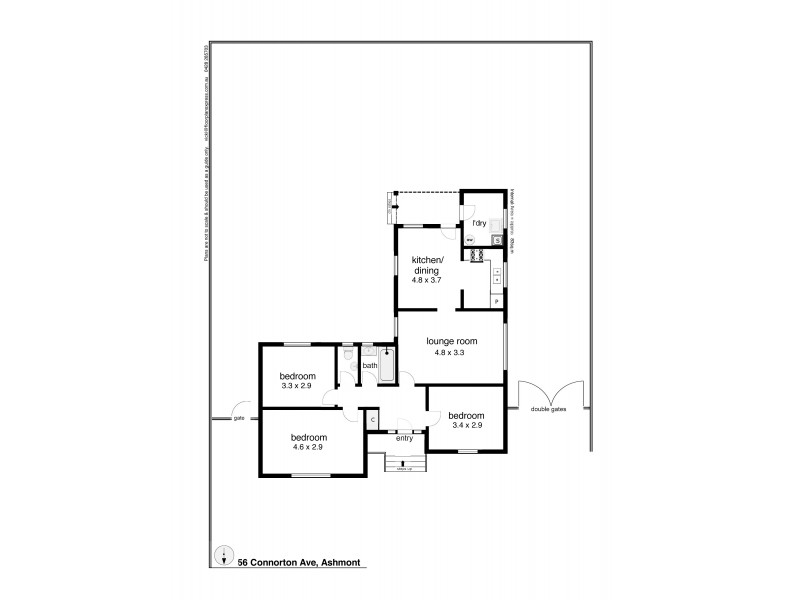 56 Connorton Avenue, Ashmont NSW 2650 Floorplan