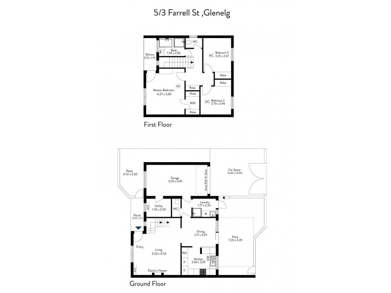 5/3 Farrell Street, Glenelg South SA 5045 Floorplan