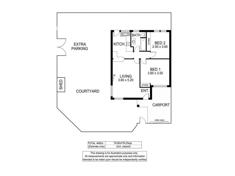 1/13 Whyte Street, Somerton Park SA 5044 Floorplan