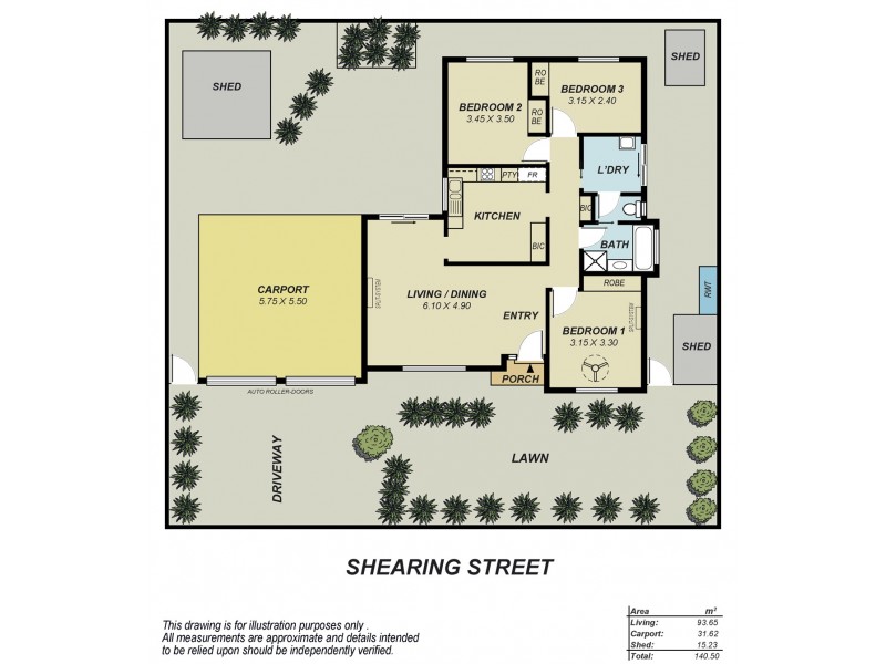 2A Shearing Street, Oaklands Park SA 5046 Floorplan