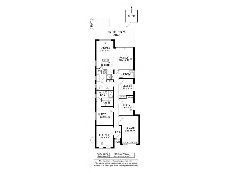 24A Alderman Avenue, Seacombe Gardens SA 5047 Floorplan