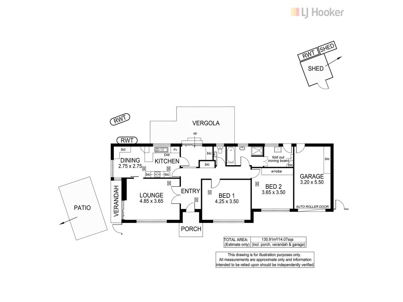 1 Relm Close, Glenelg North SA 5045 Floorplan
