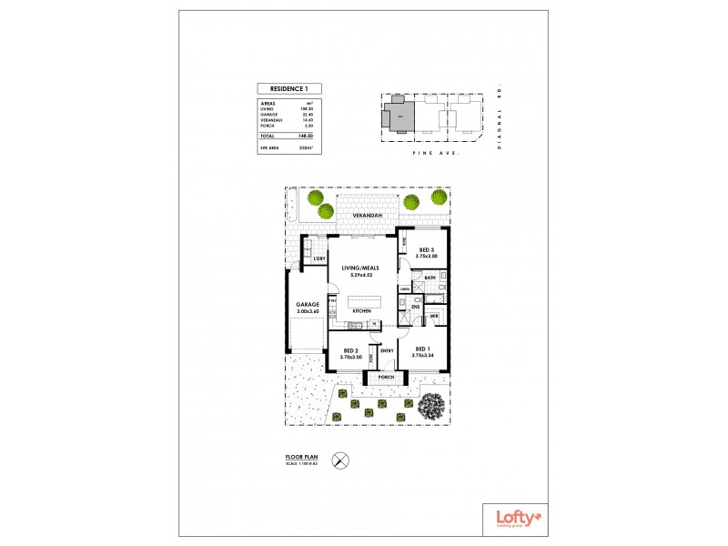 2B, C & D Pine Avenue, Warradale SA 5046 Floorplan